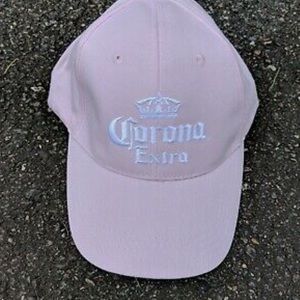 Y2K baby pink corona hat